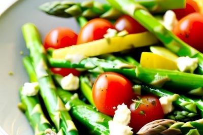Asparagus Salad with Lemon Vinaigrette