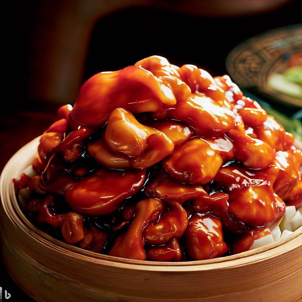 Authentic Chinese Gong Bao Chicken