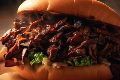 BBQ Beef Brisket Sandwich