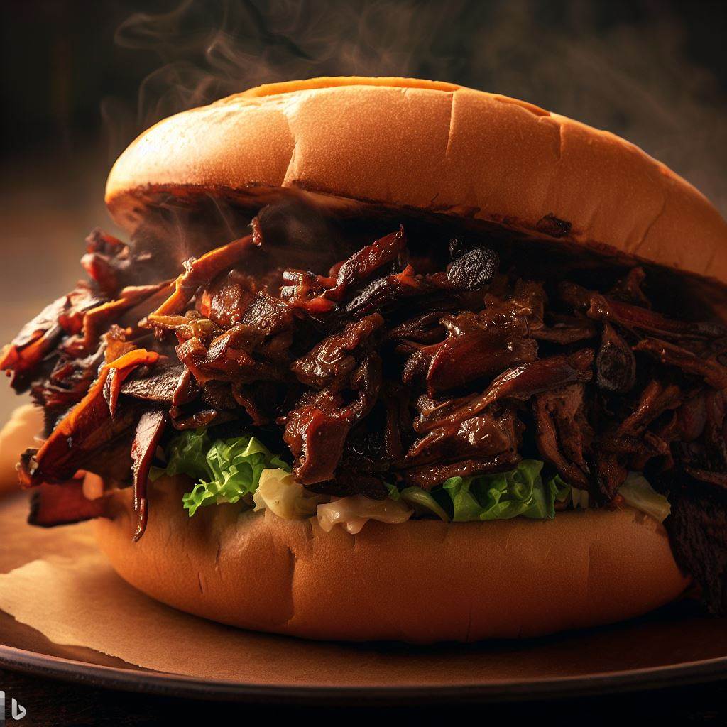 BBQ Beef Brisket Sandwich