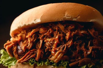 BBQ Pulled Pork Sandwich