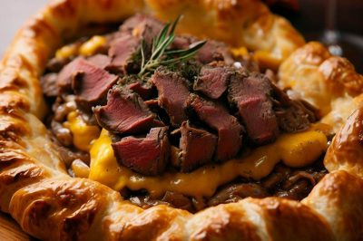 Beef Wellington Pizza
