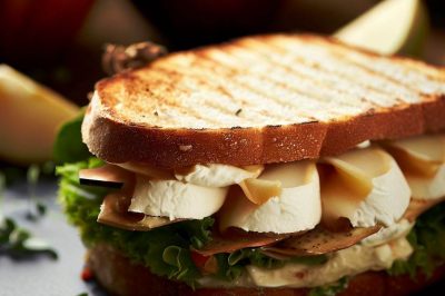 Brie and Apple Sandwich