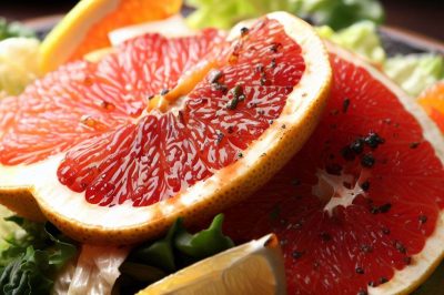 Broiled Grapefruit Salad