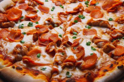 Buffalo Chicken Ranch Pizza