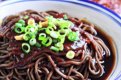 Chinese Black Bean Sauce Noodles