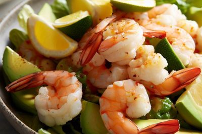 Citrus Shrimp and Avocado Salad