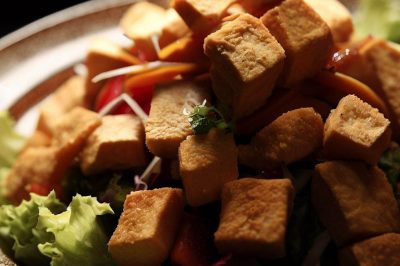 Crispy Tofu Salad