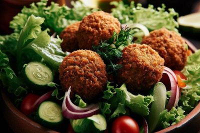 Delicious Falafel Salad