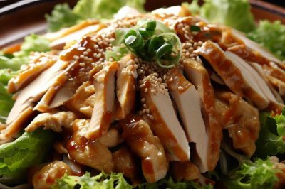 Delicious Ginger Chicken Salad