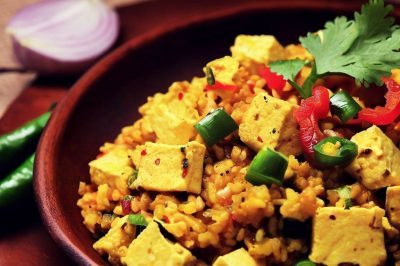 Delicious Indian Paneer Bhurji