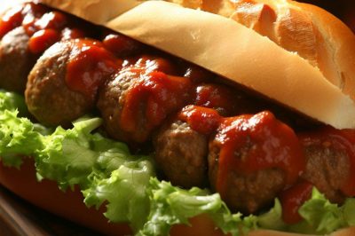 Delicious Meatball Sub