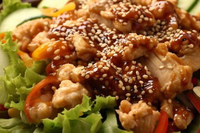 Delicious Sesame Chicken Salad