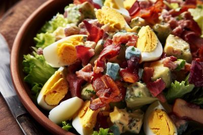 Delicious Waldorf Bacon and Egg Salad
