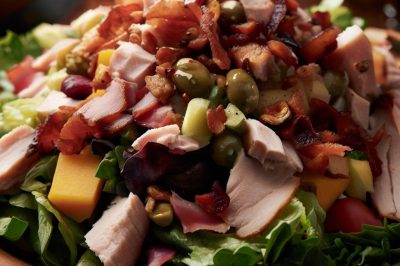 Delicious Waldorf Turkey and Bacon Salad