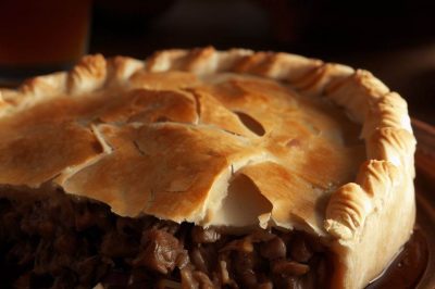 Delicious Welsh Beef and Onion Pie