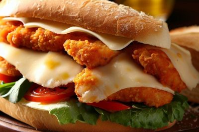Easy Chicken Parmesan Sandwich