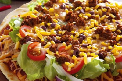 Easy Taco Pizza