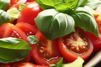 Fresh Tomato and Basil Salad