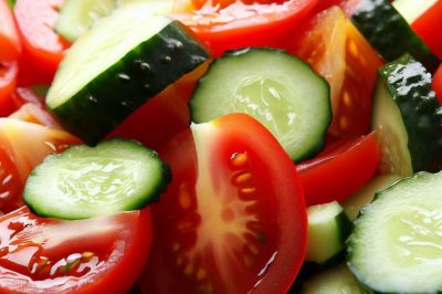 Fresh Tomato and Cucumber Salad