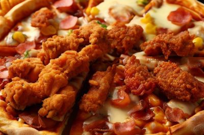 Fried Chicken and Waffles for One