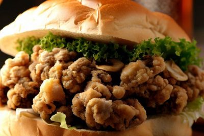 Fried Oyster Sandwich