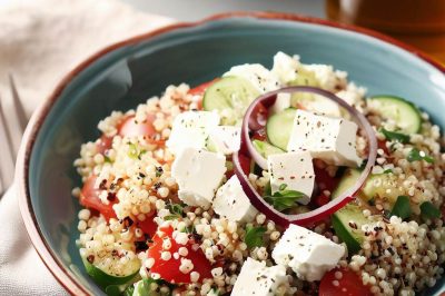 Greek Quinoa Salad with Feta