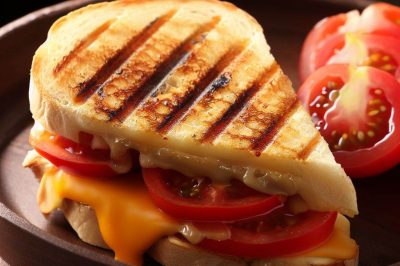 Grilled Cheese and Tomato Sandwich