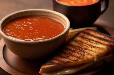 Grilled Cheese and Tomato Soup Combo