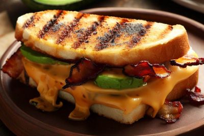 Grilled Cheese with Bacon and Avocado