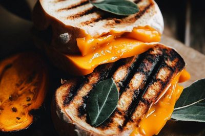 Grilled Cheese with Roasted Butternut Squash and Sage