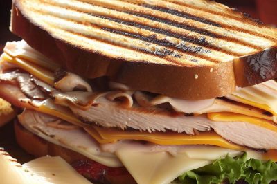 Grilled Cheese with Smoked Turkey and Swiss