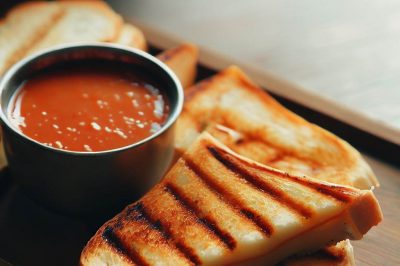 Grilled Cheese with Tomato Soup
