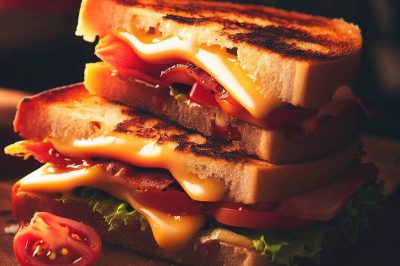 Grilled Cheese with Tomato and Bacon