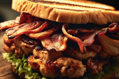Grilled Chicken and Bacon Sandwich