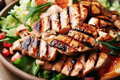 Grilled Chicken and Grapefruit Salad