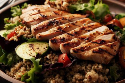 Grilled Chicken and Quinoa Salad