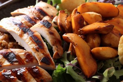 Grilled Chicken and Sweet Potato Salad