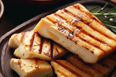 Grilled Halloumi Cheese