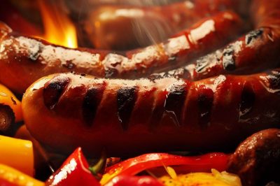 Grilled Sausage and Peppers