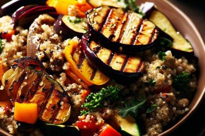 Grilled Vegetable and Quinoa Salad