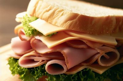 Ham and Swiss Sandwich