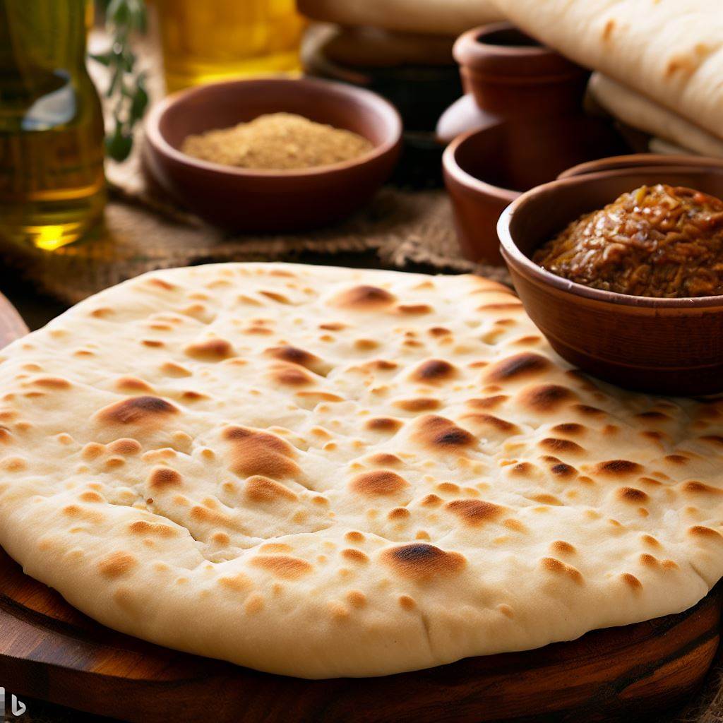 Homemade Israeli Pita Bread