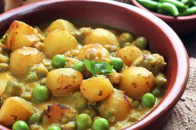 Indian Aloo Papri Chat