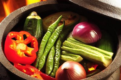 Indian Kadai Vegetables