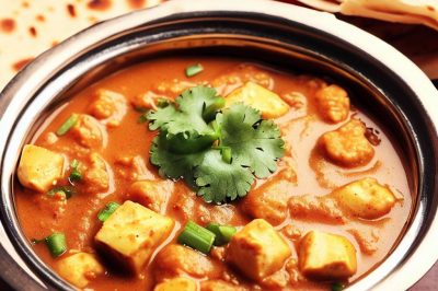 Indian Mutter Paneer