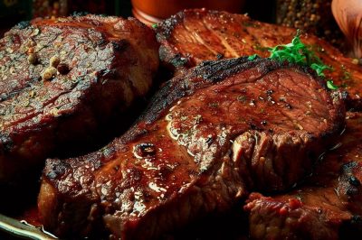 Israeli Grilled Beef Steaks with Spices