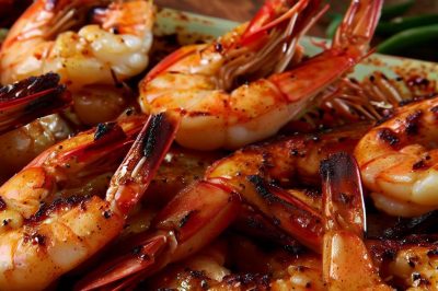 Israeli Grilled Shrimp with Spices