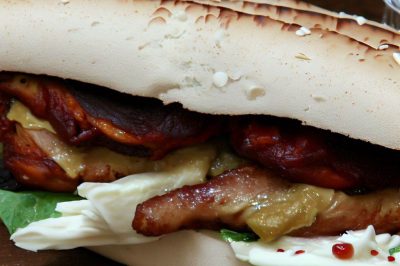 Israeli Sabich Sandwich