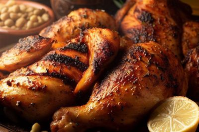 Lebanese Grilled Chicken Breasts with Spices